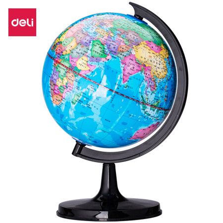 得力 deli 得力3031地球仪10cm(彩色)