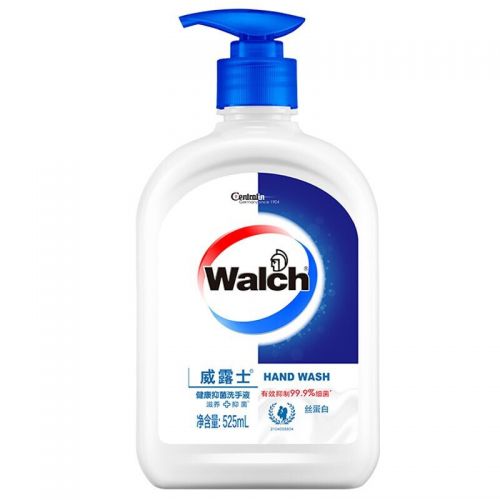 威露士(WALCH)洗手液 丝蛋白525ml洗手液 5瓶起售
