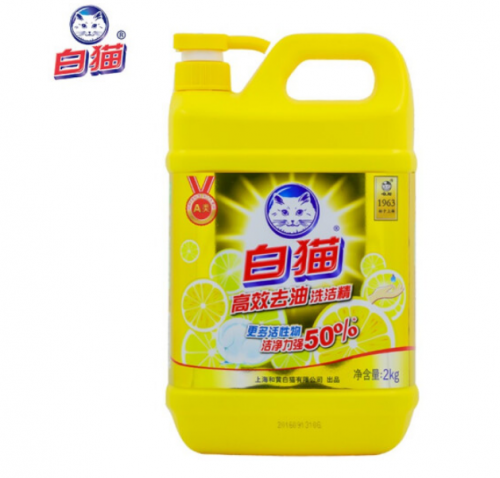 白猫 高效去油洗洁精2kg